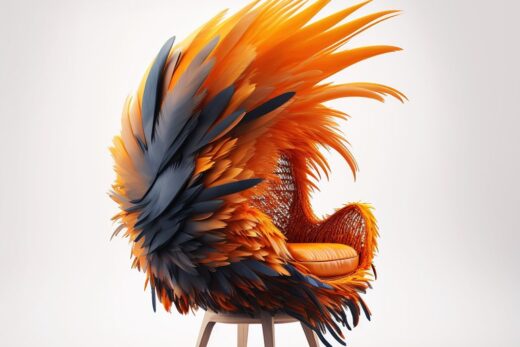 Feathery Couch